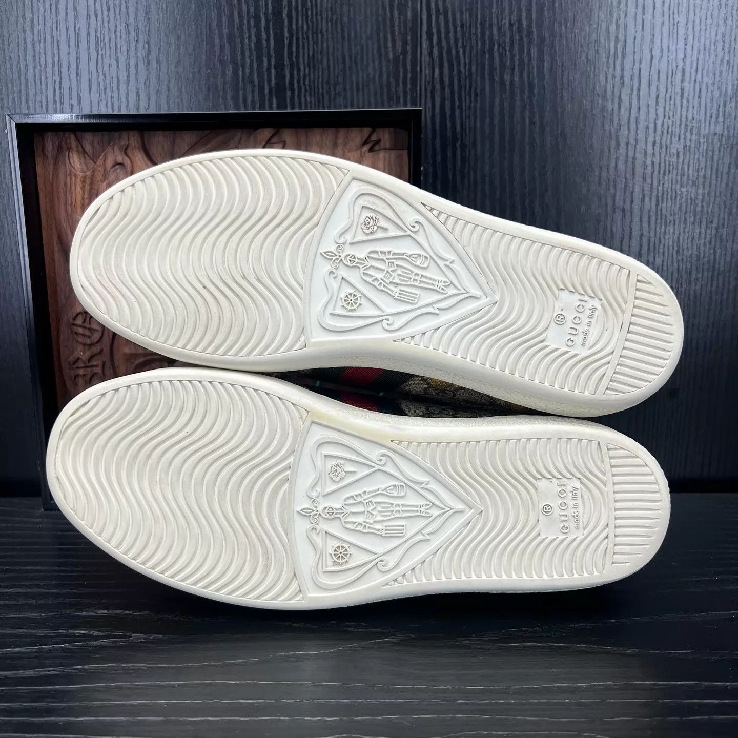 Gucci Gucci Ace Ebony All Over Print 37 Size US 6.5 / IT 36.5 - 8 Thumbnail