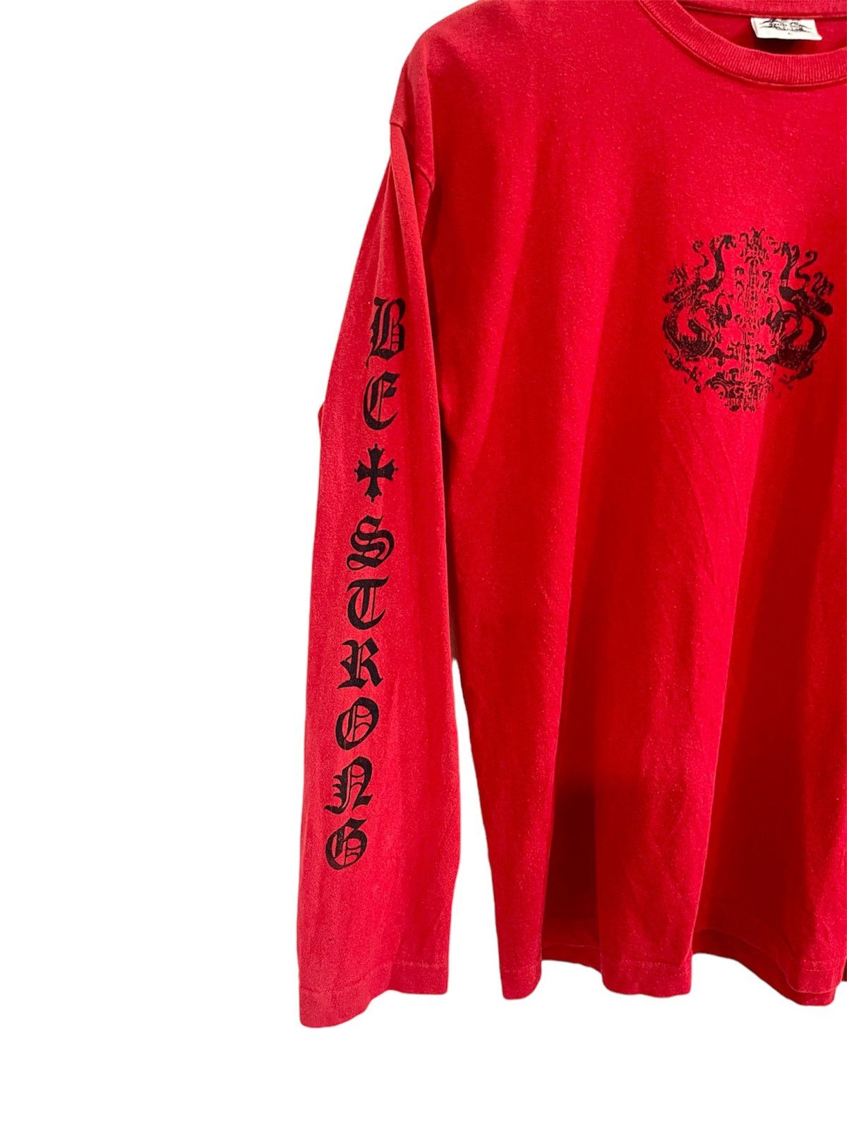 Japanese Brand × Vintage VINTAGE ETREMELY CROSS DRAGON BE STRONG BACKHIT Size US M / EU 48-50 / 2 - 5 Thumbnail