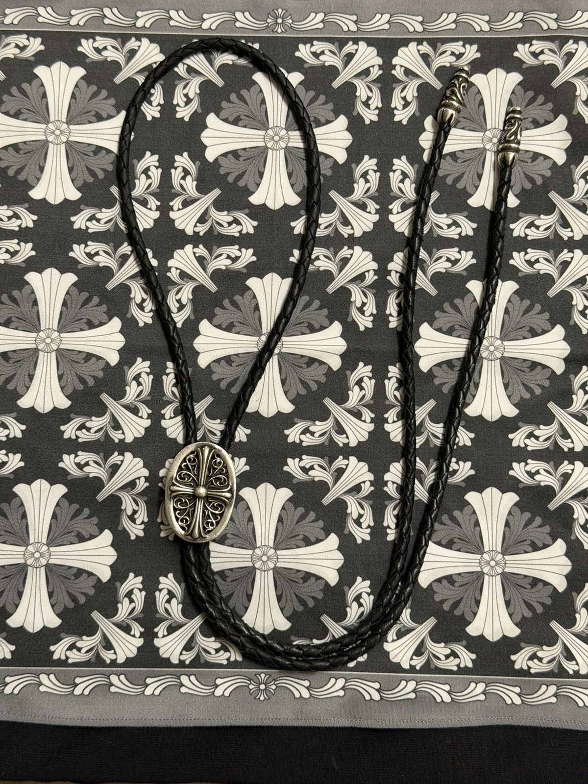 Chrome Hearts Classic Oval Bolo Tie