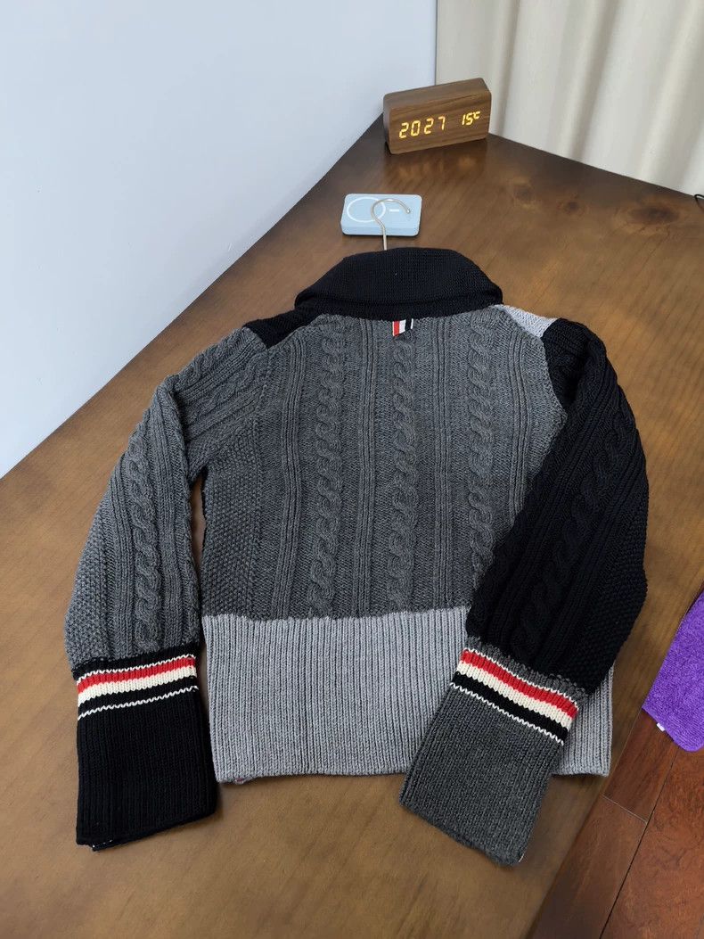 Thom Browne thom browneSheep wool cardigan jacket 2503-Nextarrow Size XS / US 0-2 / IT 36-38 - 6 Thumbnail