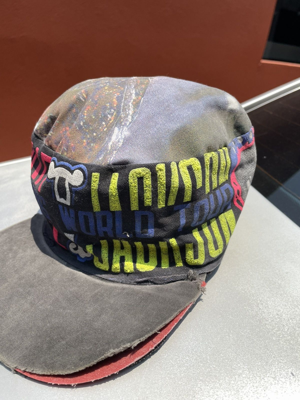 Michael Jackson Vintage 1993 Dangerous tour Michael Jackson Cap Size ONE SIZE - 3 Thumbnail