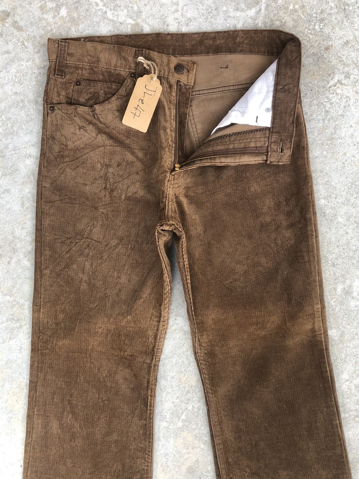 Vintage Vintage 80’s Levi’s Corduroy Pants Flared Jeans 517 Size US 32 / EU 48 - 3 Thumbnail