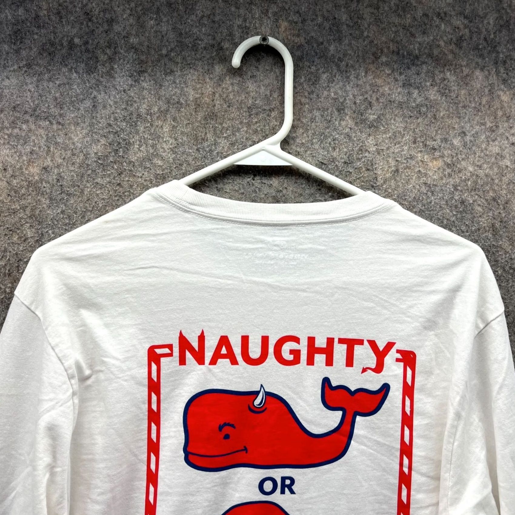 Vineyard Vines Vineyard Vines Shirt Men Small Adult White Crewneck Long Sleeve Tee Whale Logo Size US S / EU 44-46 / 1 - 3 Thumbnail