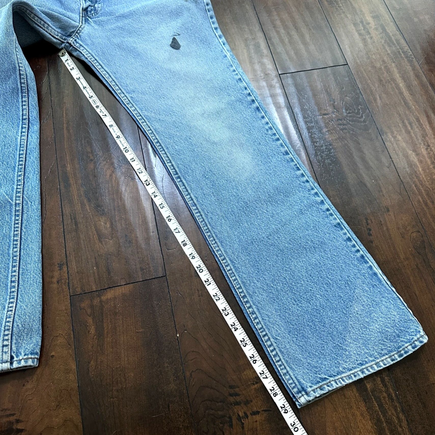 Levi's VINTAGE Levi's 517 Jeans Men 34 Regular Blue Flare Bootcut 80s USA Size US 34 / EU 50 - 4 Thumbnail