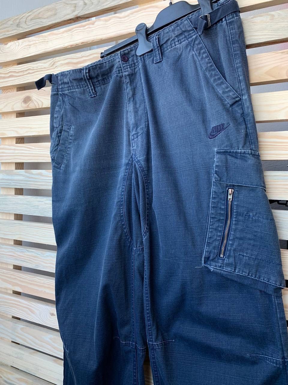 Nike × Vintage Vintage Nike Y2K Cargo baggy pants Size US 32 / EU 48 - 3 Thumbnail