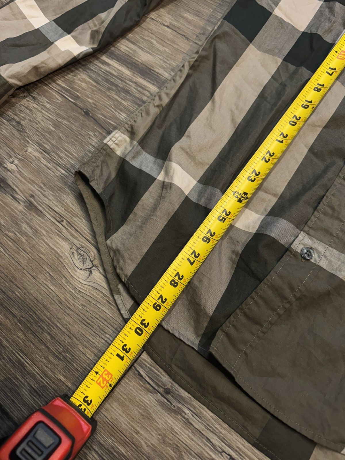 Burberry Burberry Plaid Button Up Size US M / EU 48-50 / 2 - 6 Thumbnail
