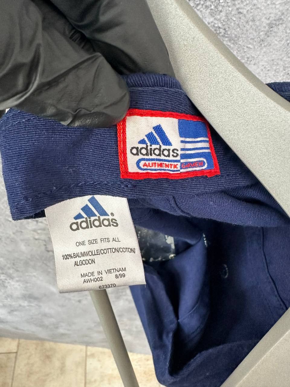 Adidas Adidas Vintage 1999 Cap Hat Adjustable Strap Metal Logo Size ONE SIZE - 9 Thumbnail