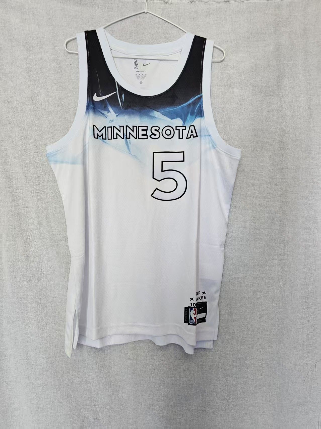 NBA Timberwolves 5 Edwards Jersey Small Size US S / EU 44-46 / 1 - 1 Thumbnail