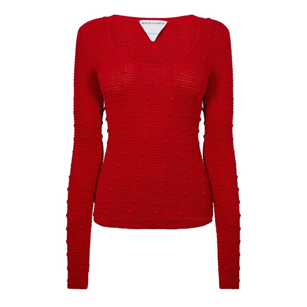 Bottega Veneta Bottega Veneta Scoop Neck Regular Fit Sweater in Multi Size M / US 6-8 / IT 42-44 - 1 Thumbnail