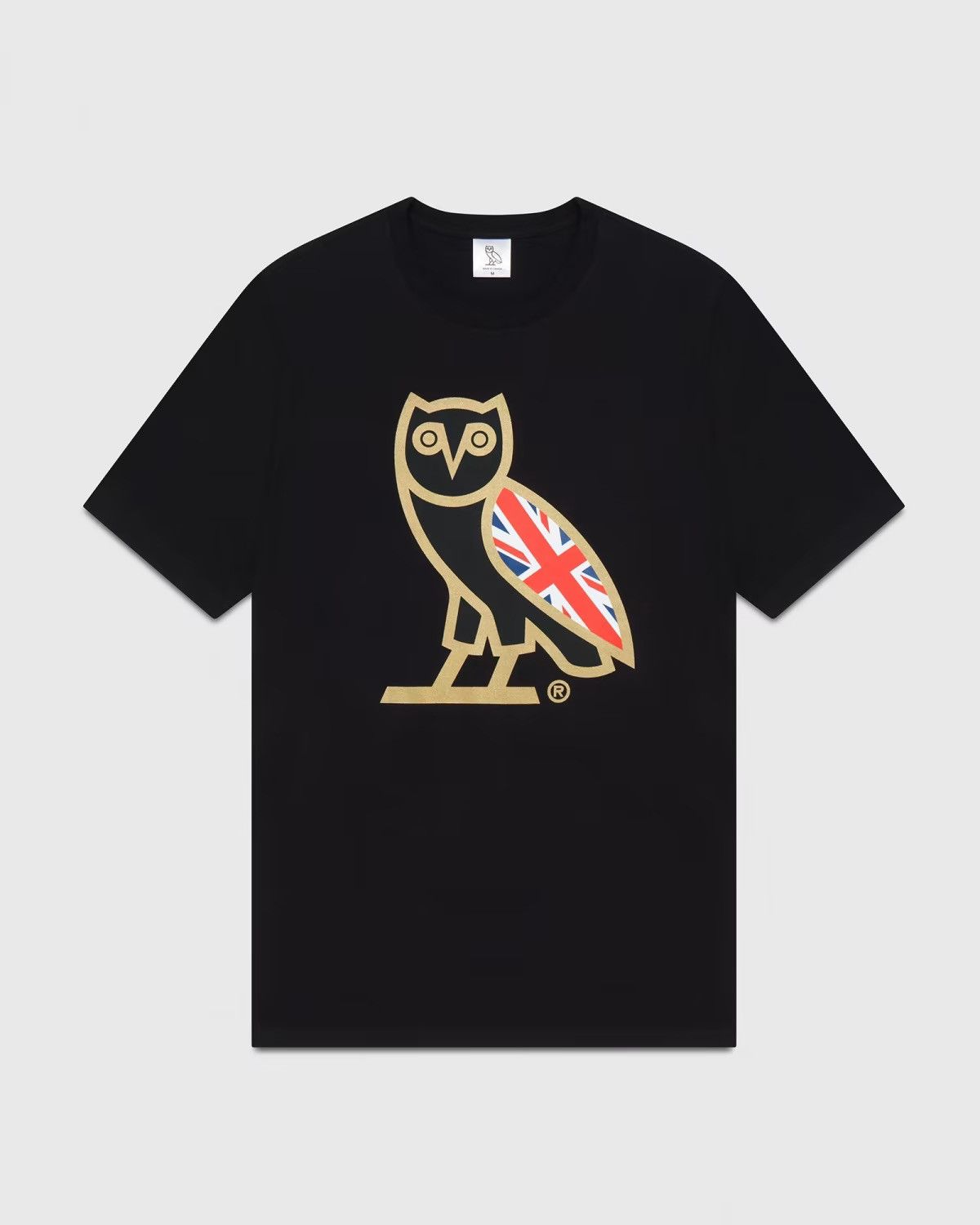 Drake × October's Very Own OVO UK BRITISH FLAG OG OWL T-SHIRT TEE BRAND NEW with tags Size US M / EU 48-50 / 2 - 6 Thumbnail
