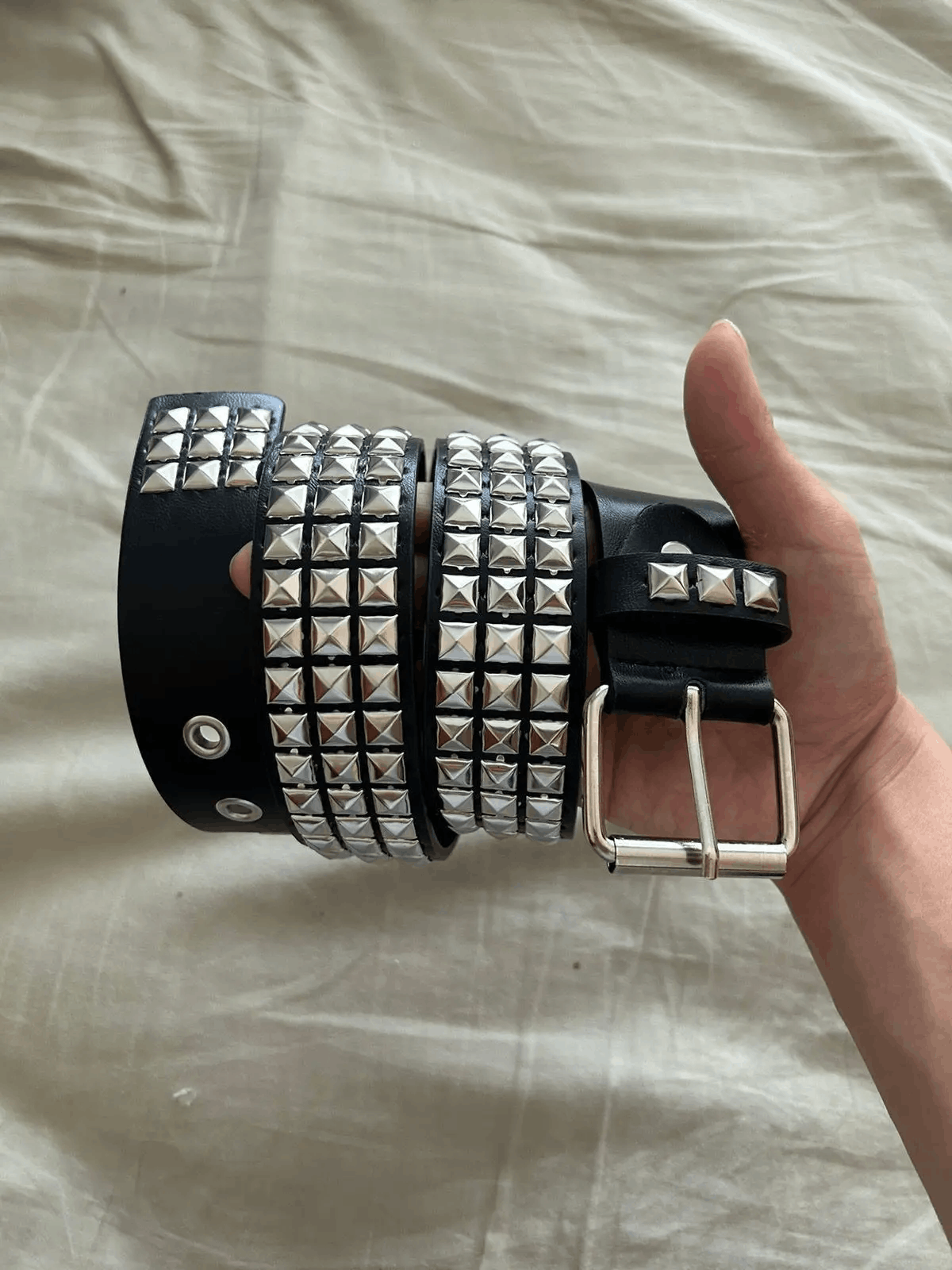 Japanese Brand Pyramid Studded Belt (classic) Size ONE SIZE - 1 Thumbnail