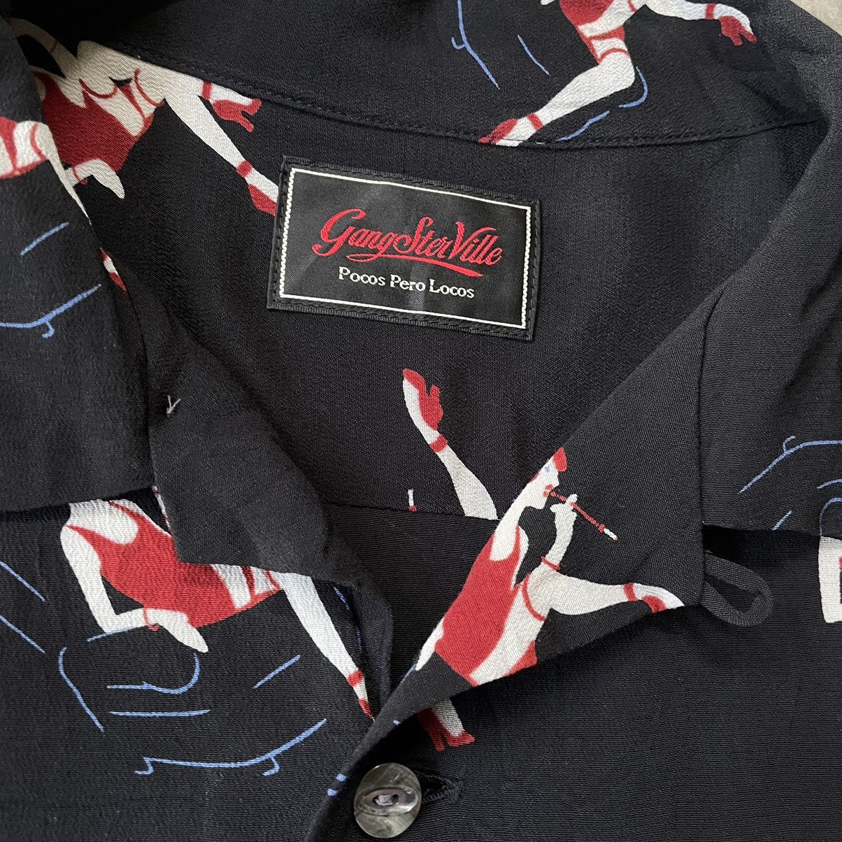 Japanese Brand Gangsterville shirt Size US XL / EU 56 / 4 - 4 Thumbnail