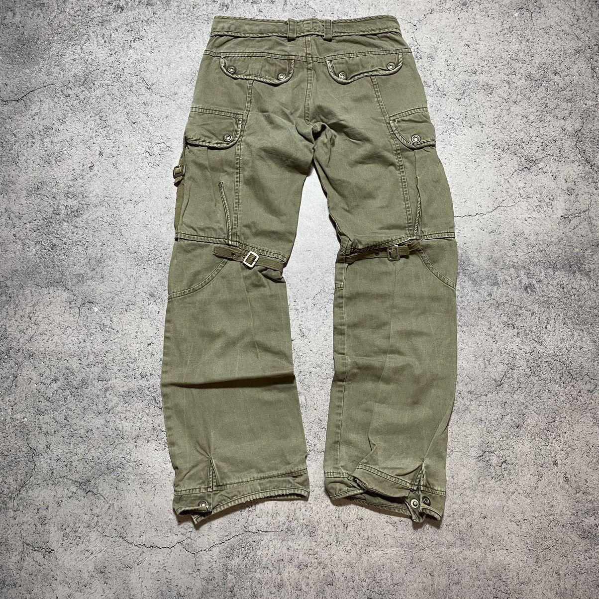 Other Vintage Archive Avantgarde Cargo Straps Pants Size 38" / US 16 / IT 52 - 2 Thumbnail