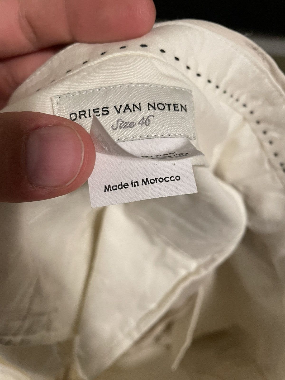 Dries Van Noten Sand / creme / offwhite pants Size US 30 / EU 46 - 9 Thumbnail