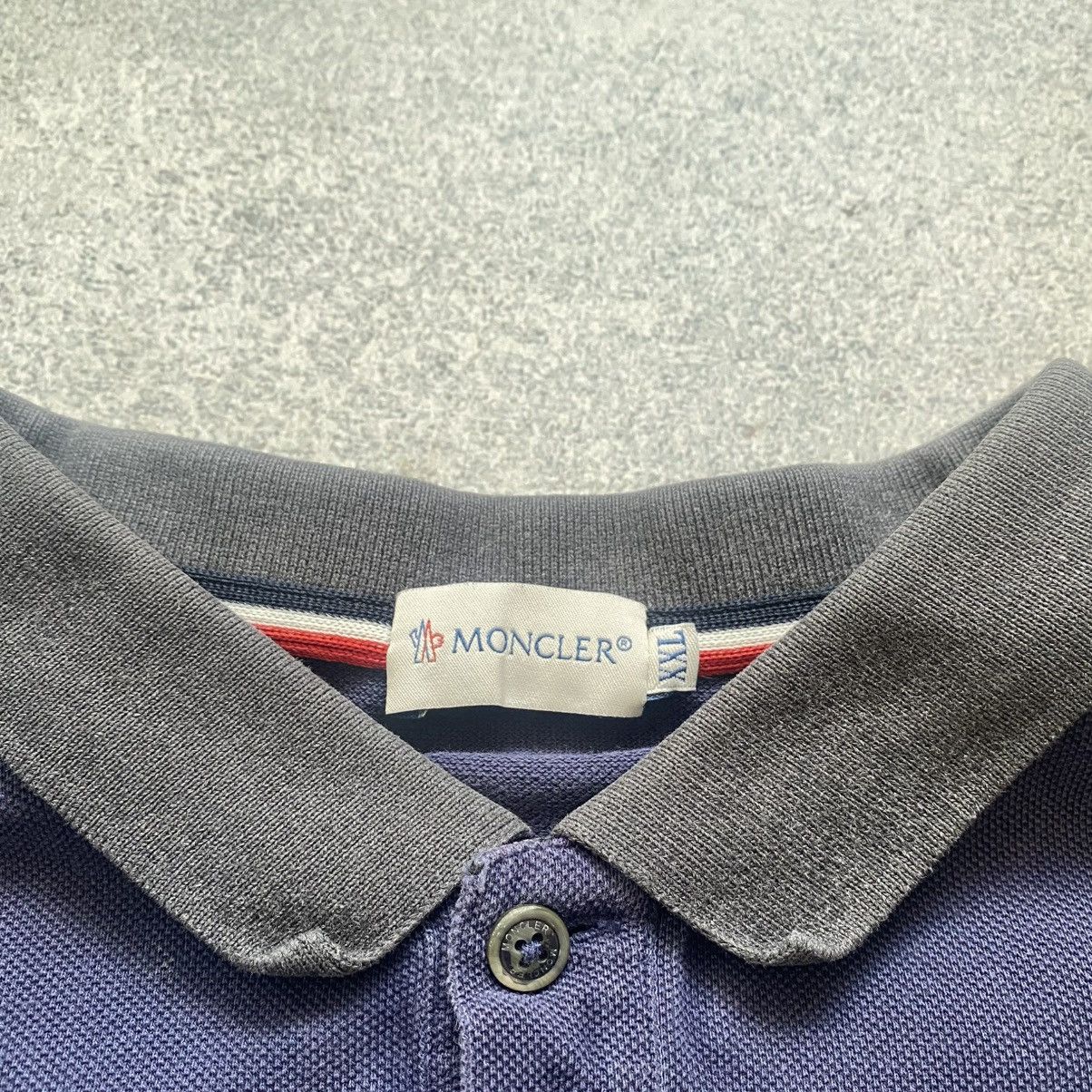 Moncler Vintage Luxury Polo Moncler Size US XL / EU 56 / 4 - 4 Thumbnail