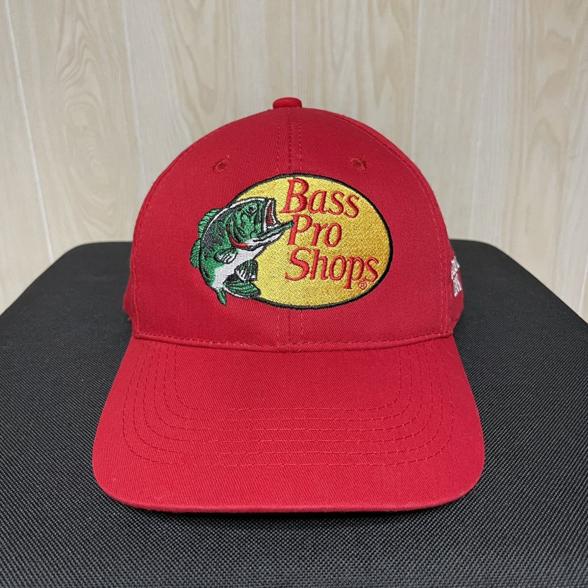 Bass Pro Shops Bass Pro Shops Club Launch 2018 Red Embroidered Hat Size ONE SIZE - 2 Thumbnail