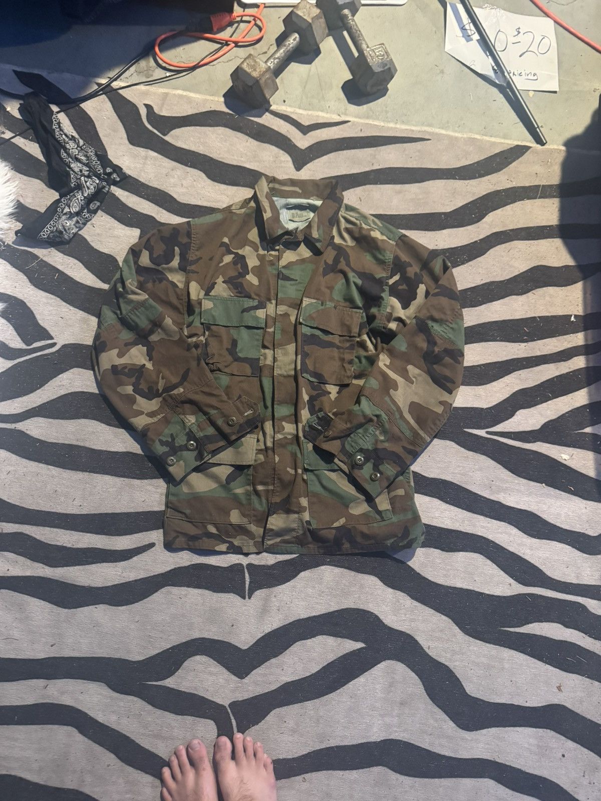 Other NATO issued heavy camo shirt Size US L / EU 52-54 / 3 - 1 Thumbnail