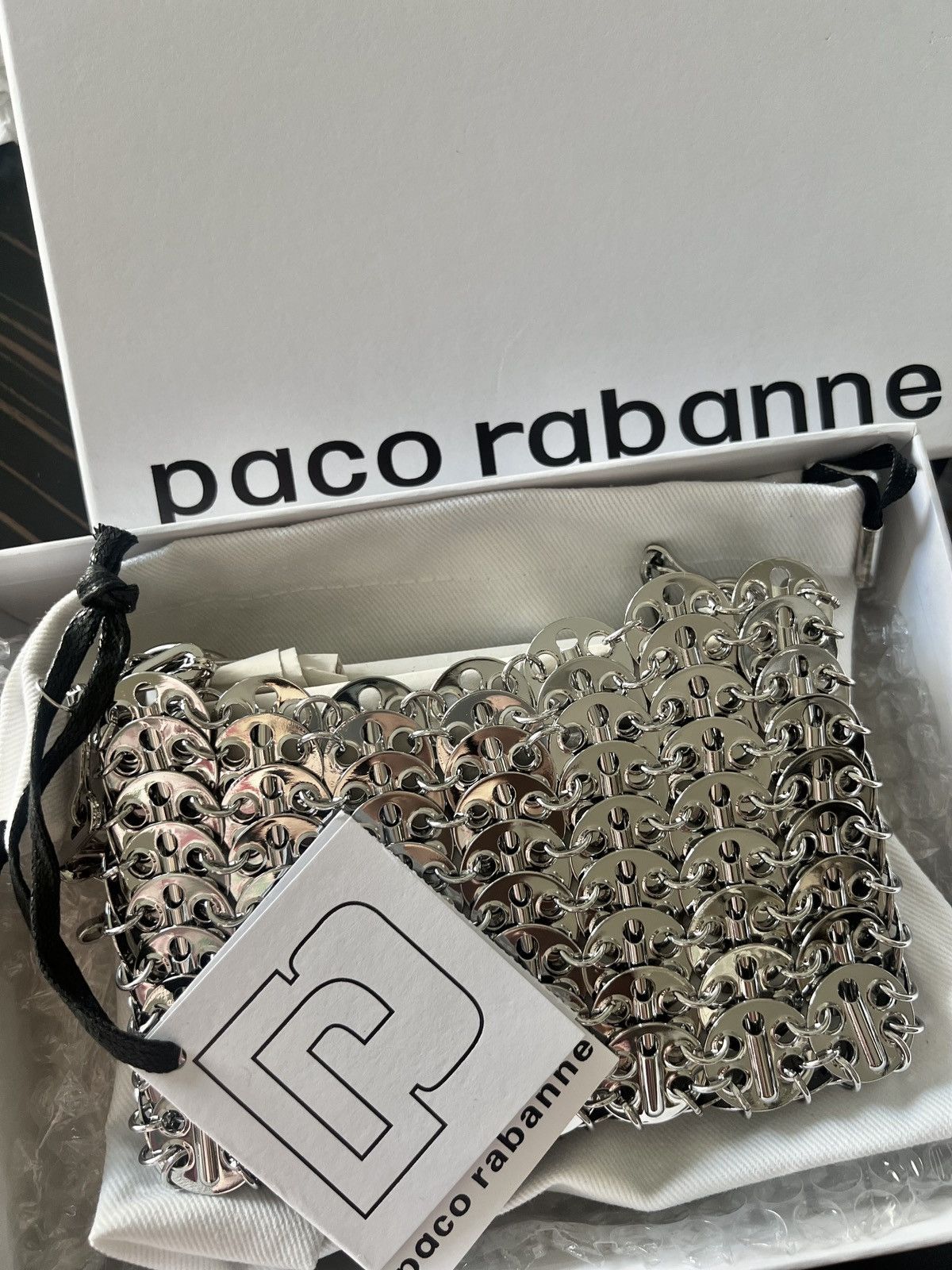 Paco Rabanne Iconic 1969 Skyline Nano Bag Size ONE SIZE - 4 Thumbnail