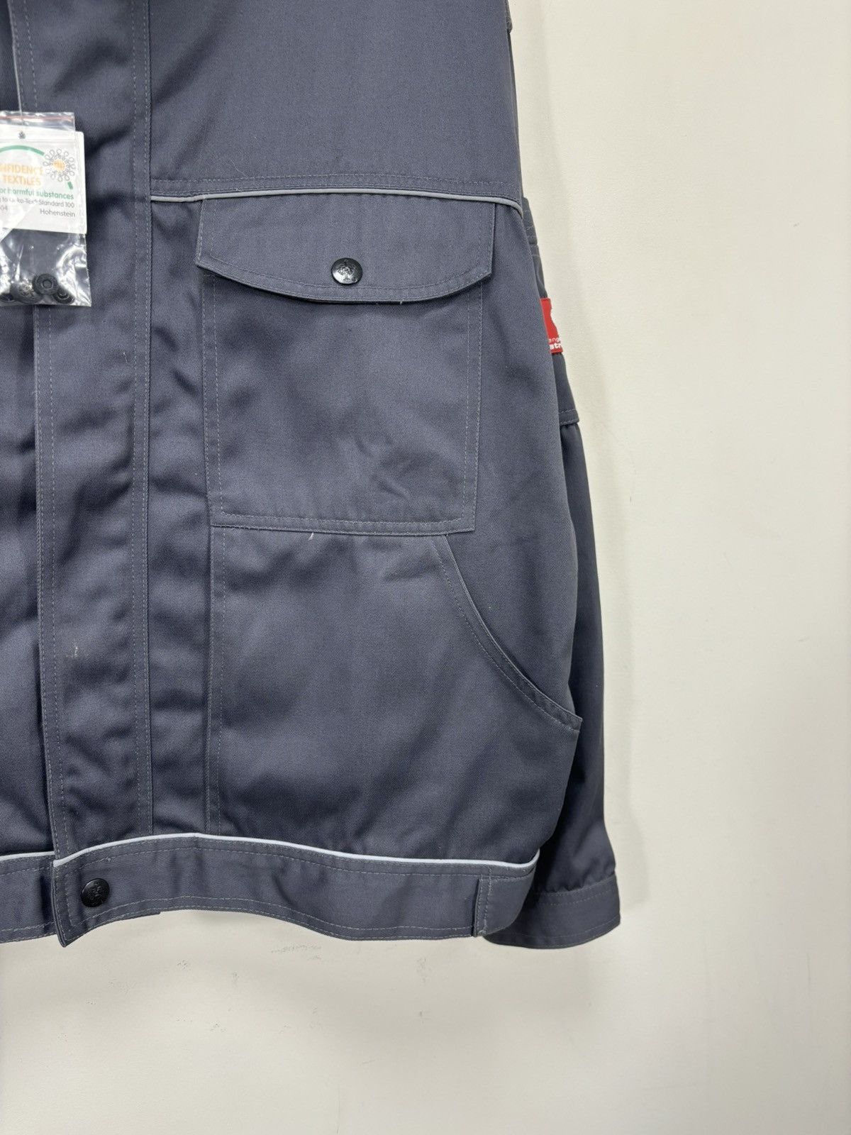 Other Engelbert Strauss Men’s NWT Gray Utility Workwear Jacket Size US L / EU 52-54 / 3 - 6 Thumbnail