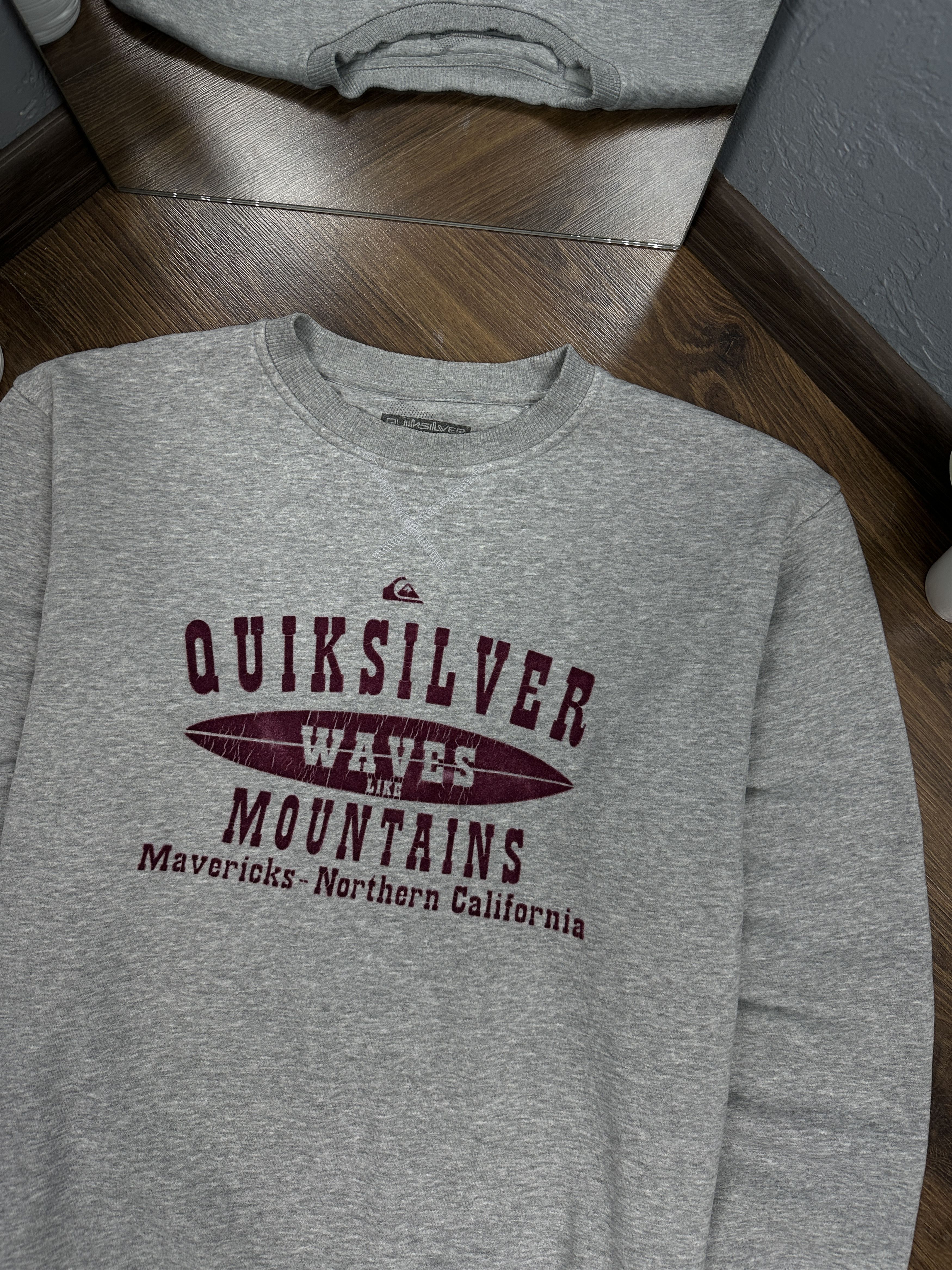 Quiksilver Quiksilver Vintage Mens Sweatshirt Size US XL / EU 56 / 4 - 2 Thumbnail