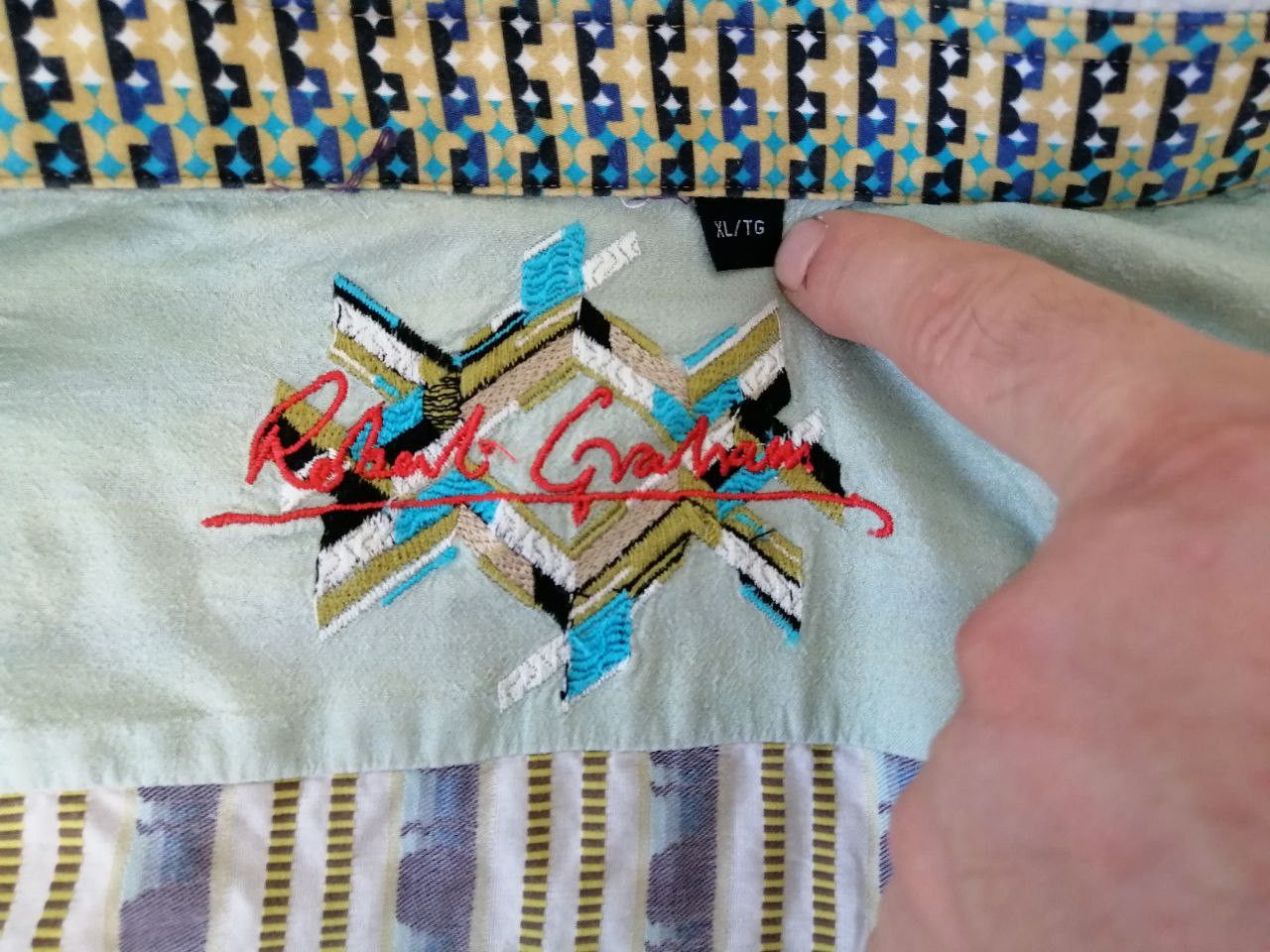 Robert Graham Robert Graham Casual Collared Shirt Size XL Size US XL / EU 56 / 4 - 5 Thumbnail