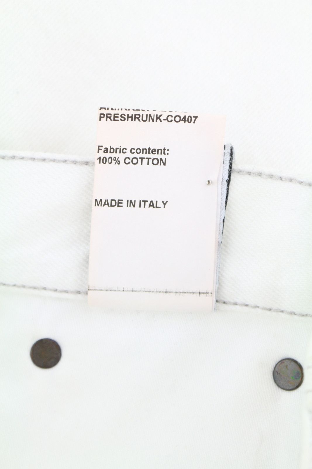 R13 MARKY DROP 27 Nico White Ripped Light Denim Shorts 86198 Size 27" / US 4 / IT 40 - 10 Thumbnail