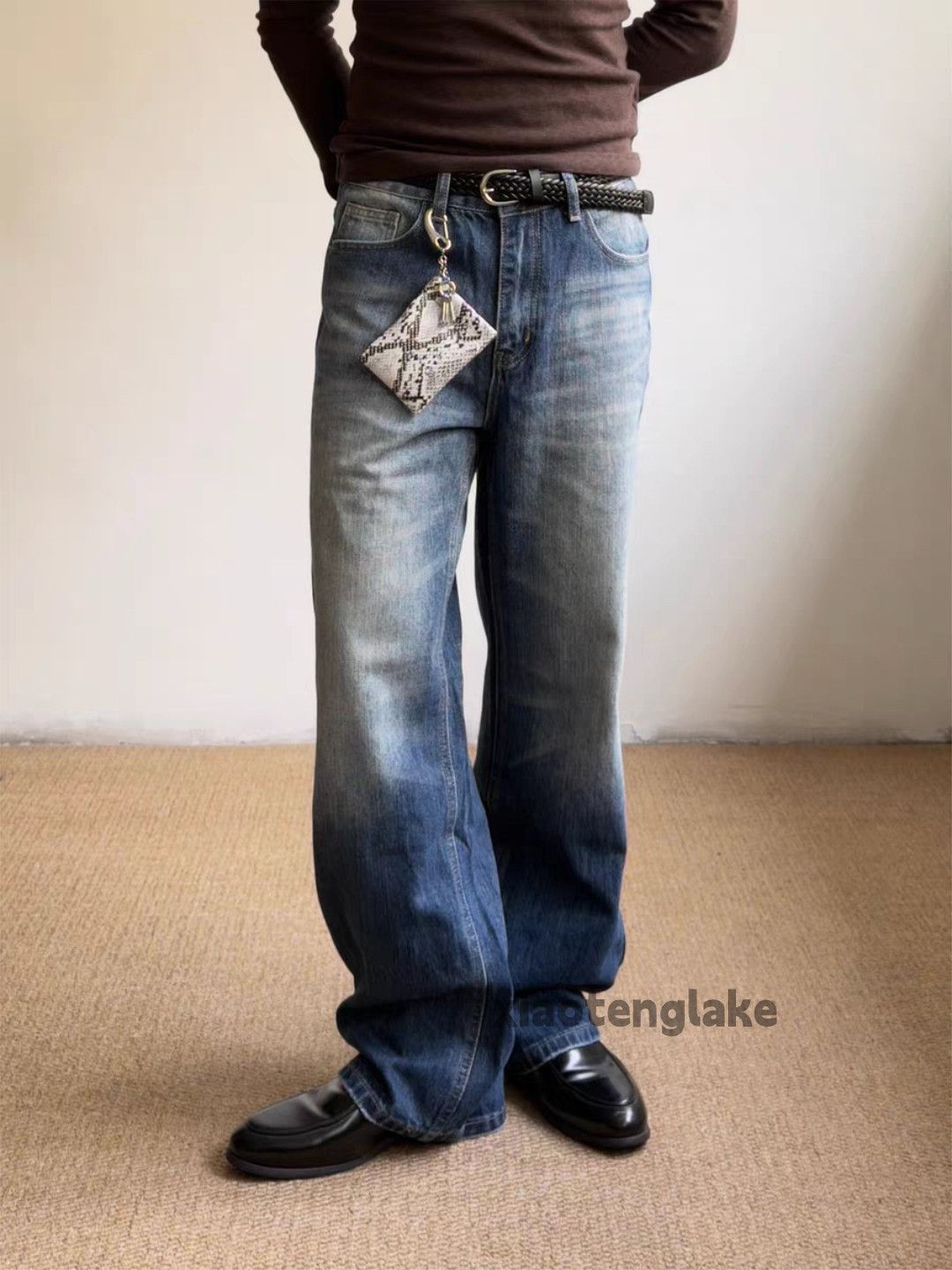 Jean zx washed faded cleanfit yuppie y2k flared jeans Size US 33 - 5 Thumbnail