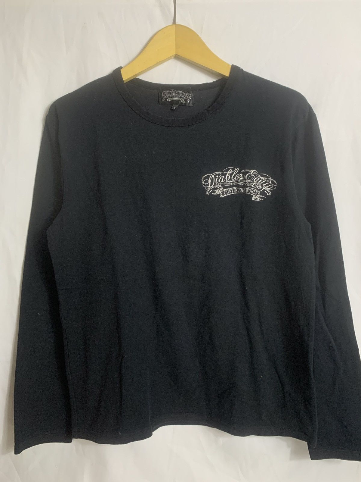 Japanese Brand Japanese Diablos Poem longsleve Size US M / EU 48-50 / 2 - 1 Thumbnail