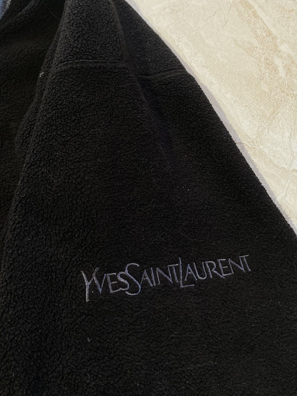 Yves Saint Laurent YSL Yves Saint Laurent Fleece Pullover Sweater Drake Vibes Size US XL / EU 56 / 4 - 14 Thumbnail