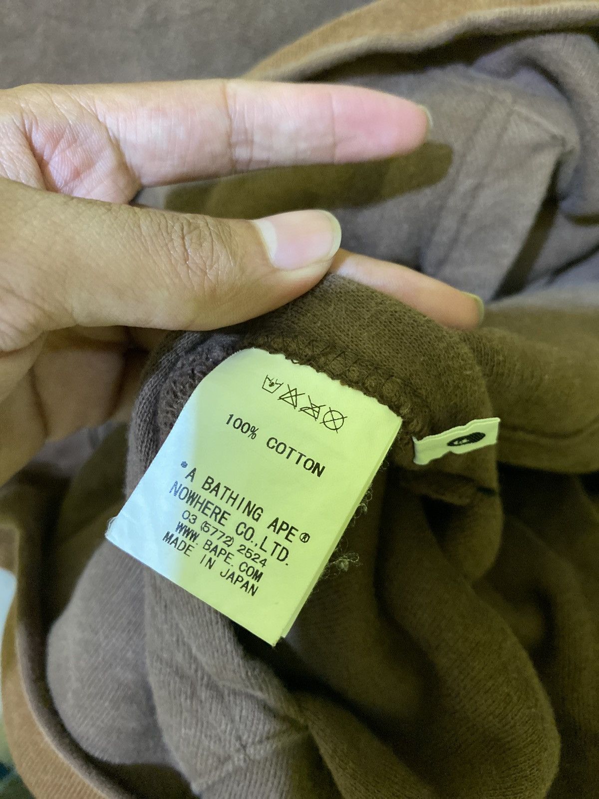 Bape OG thermal hoodie Size US XL / EU 56 / 4 - 6 Thumbnail
