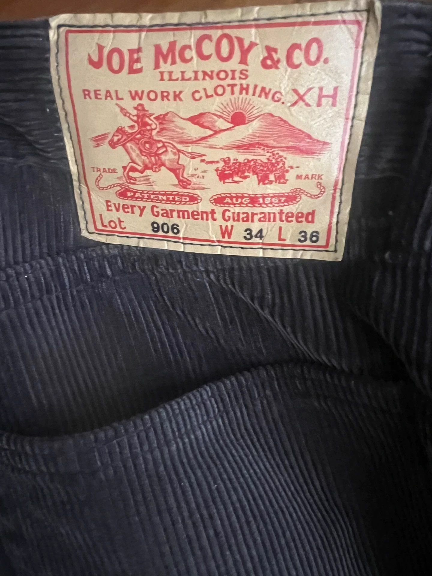 The Real McCoy's The Real McCoy’s Corduroy 906 Thick Cotton Pants 34 Size US 34 / EU 50 - 9 Thumbnail