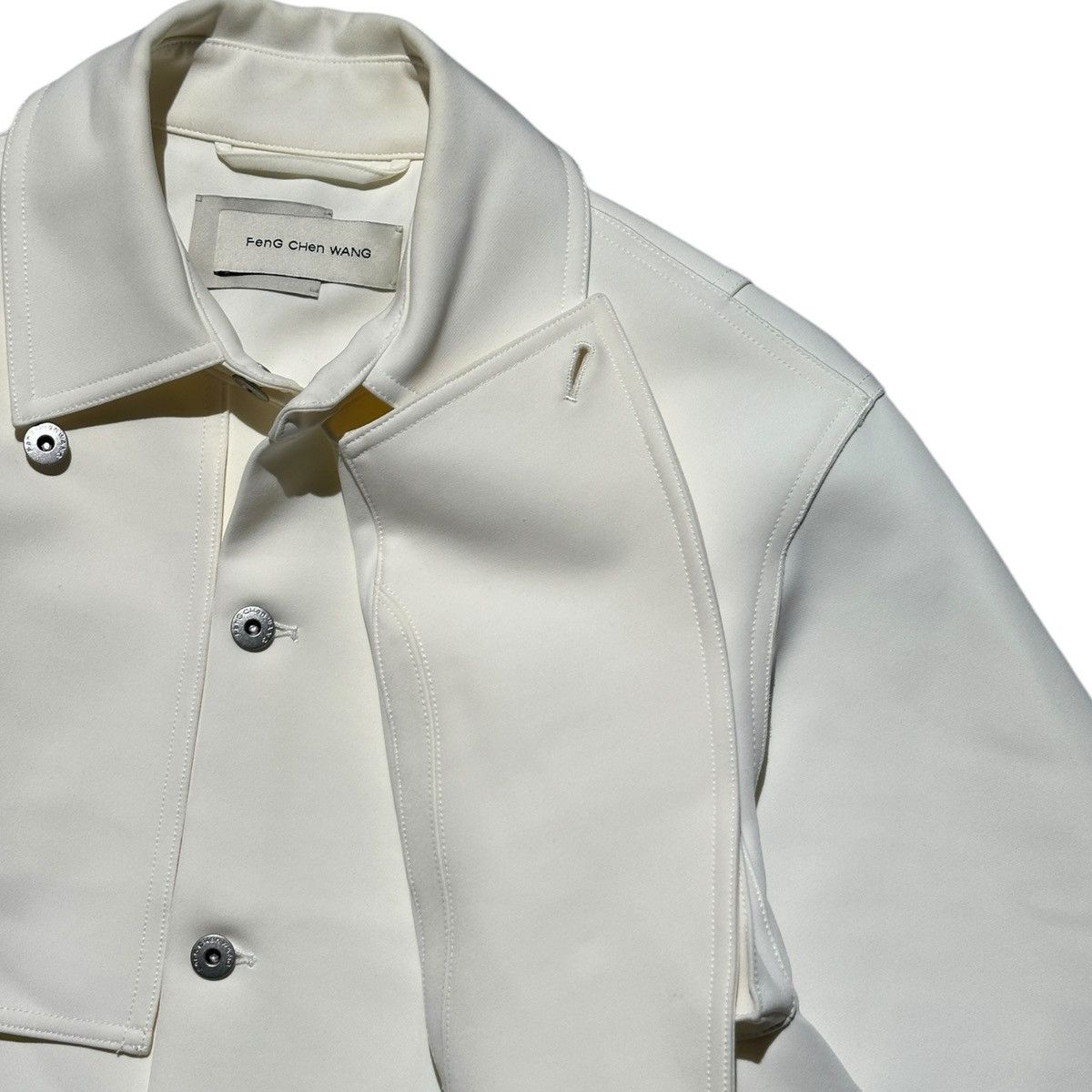 Feng Chen Wang Cropped paneled jacket Size S / US 4 / IT 40 - 4 Thumbnail