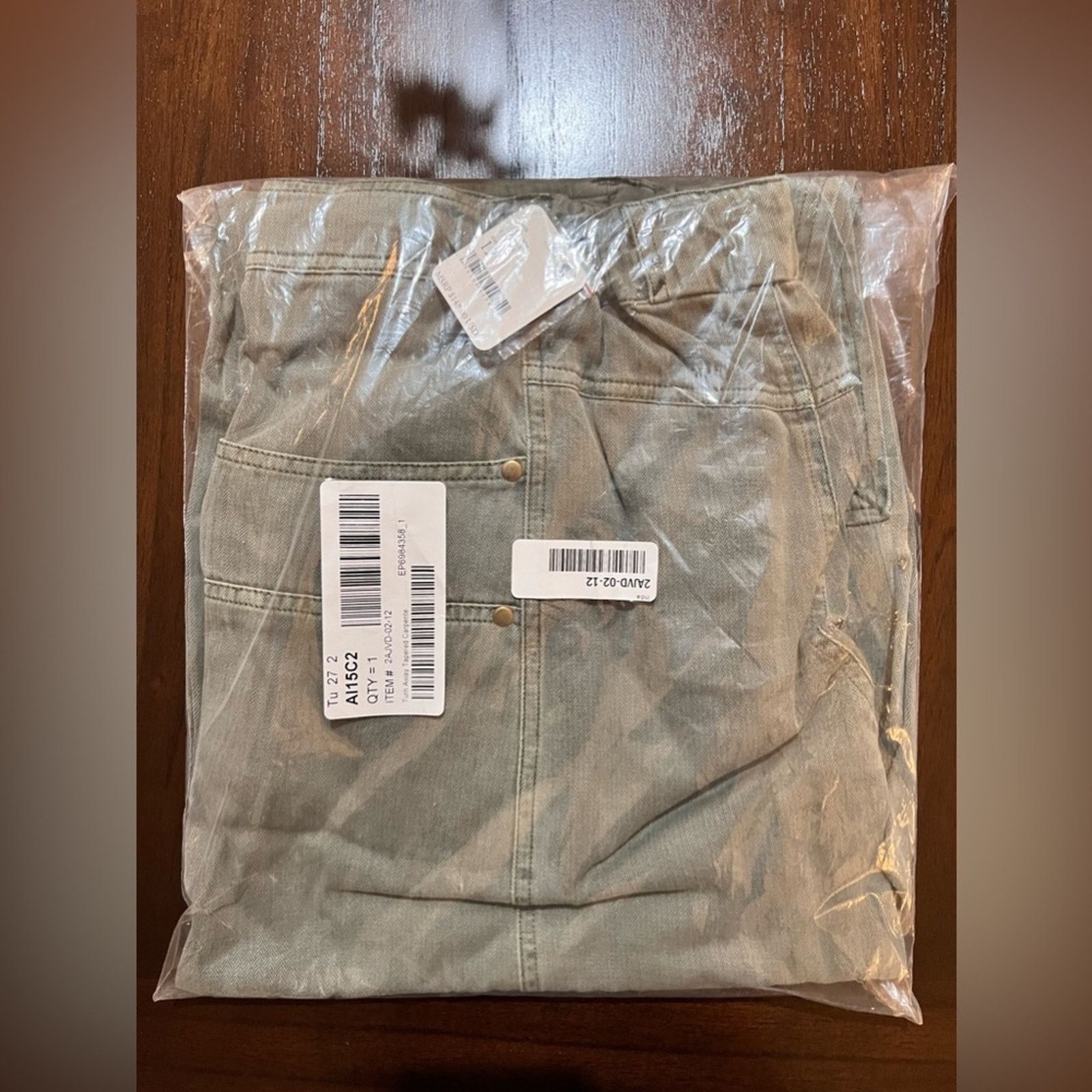 Free People 🎉LAST PIECE🎉Free People Turn Away Tapered Carpenter Pants Size 32" / US 10 / IT 46 - 6 Thumbnail