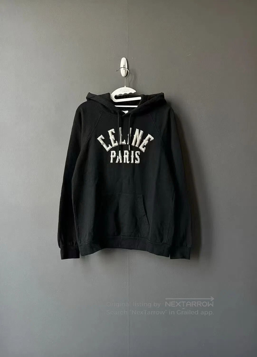 Celine Celine Black Logo Hoodie. Size US S / EU 44-46 / 1 - 1 Thumbnail
