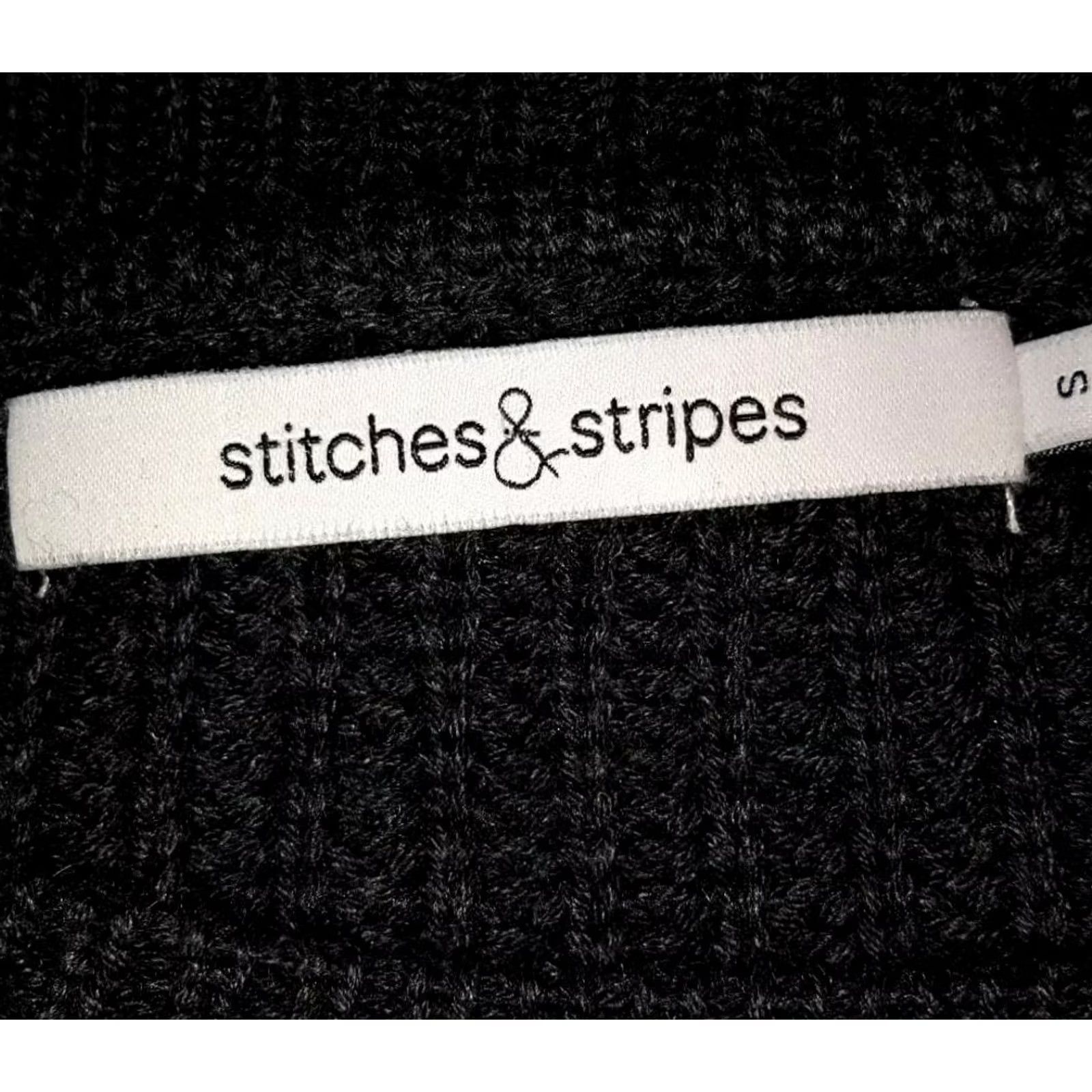 Anthropologie Anthropologie Stitches & Stripes sweater Womens size S Gray Crewneck Bell Sleeve Cotton Blend Knit Vintage: No Size S / US 4 / IT 40 - 5 Thumbnail