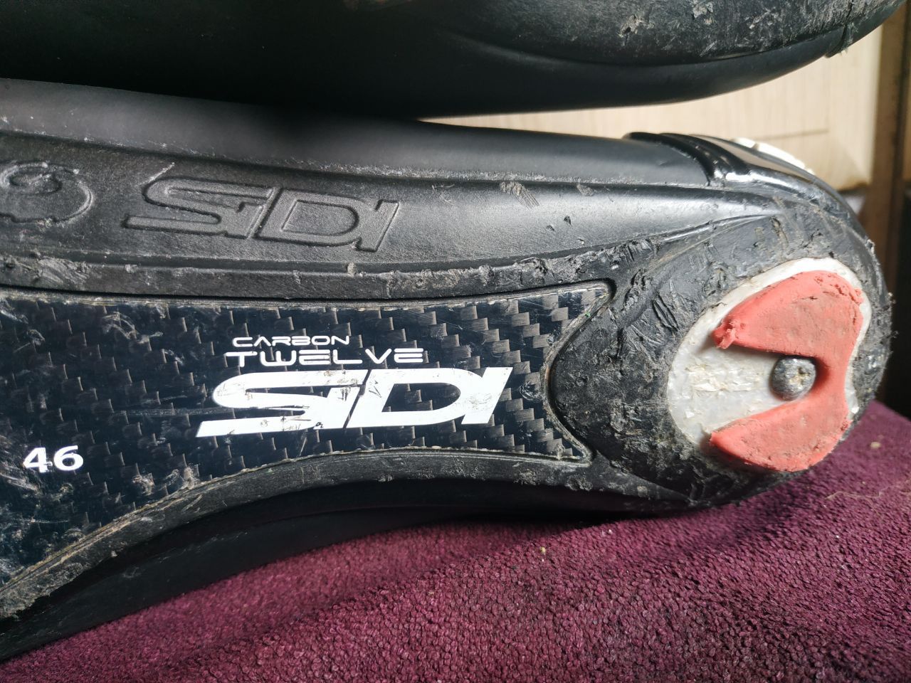 Sidi Sidi Shot Carbon Cycling Shoes Black Size 46 Fits 44/27.5cm Size US 11 / EU 44 - 17 Thumbnail