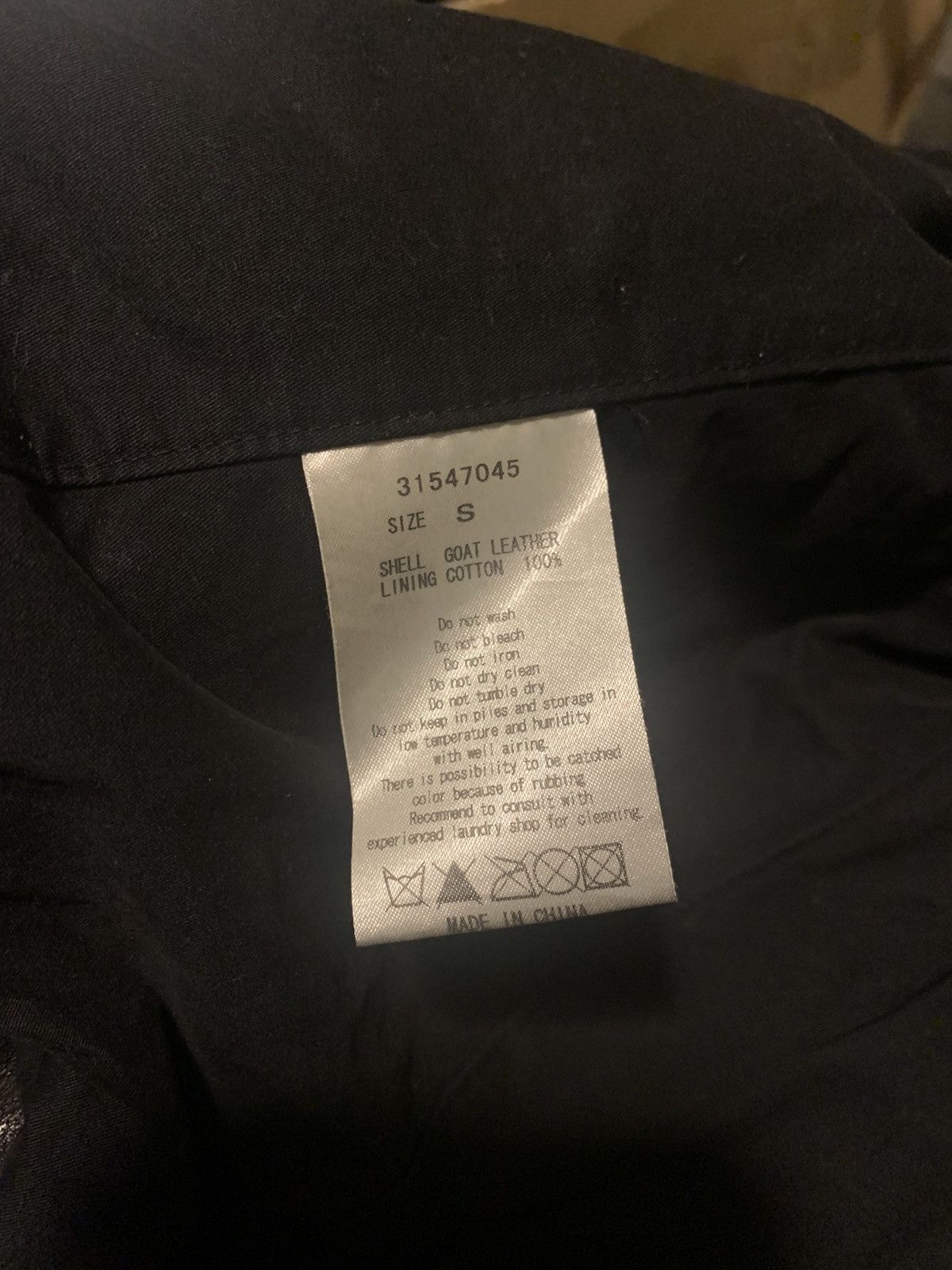 14th Addiction × If Six Was Nine × Le Grande Bleu (L.G.B.) 2000s GOA - Bono Leather Jacket Size US S / EU 44-46 / 1 - 3 Thumbnail