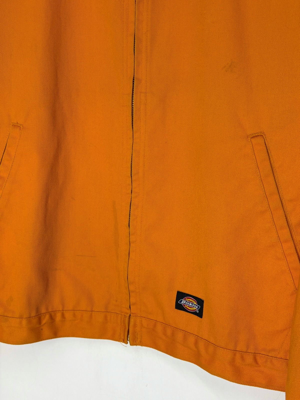 Dickies Vintage 90s Dickies Work Jacket Orange Cotton Size US L / EU 52-54 / 3 - 4 Thumbnail