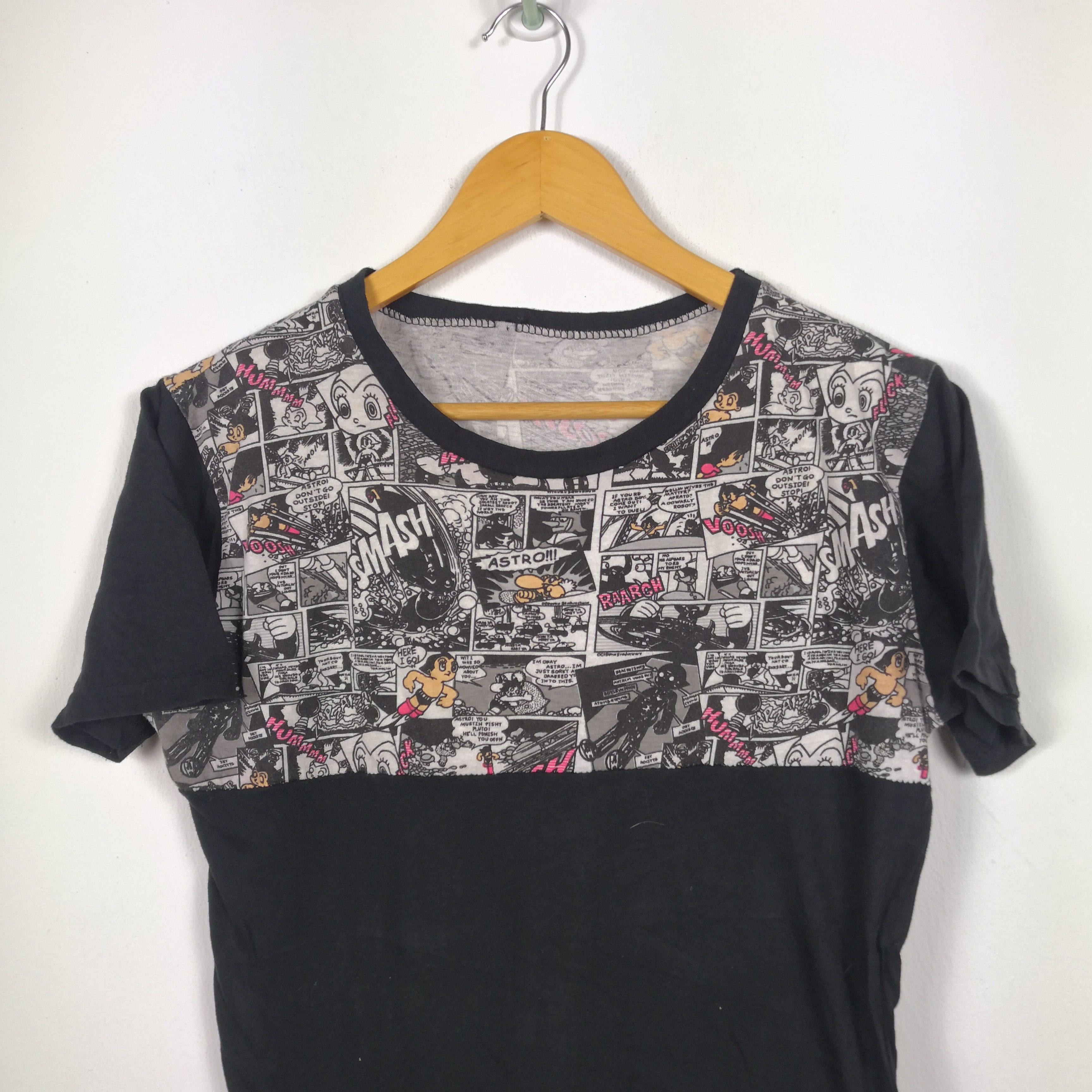 Anime Vintage Astro Boy T-Shirt Japanese Anime Cartoon Manga Tee Size US S / EU 44-46 / 1 - 3 Thumbnail