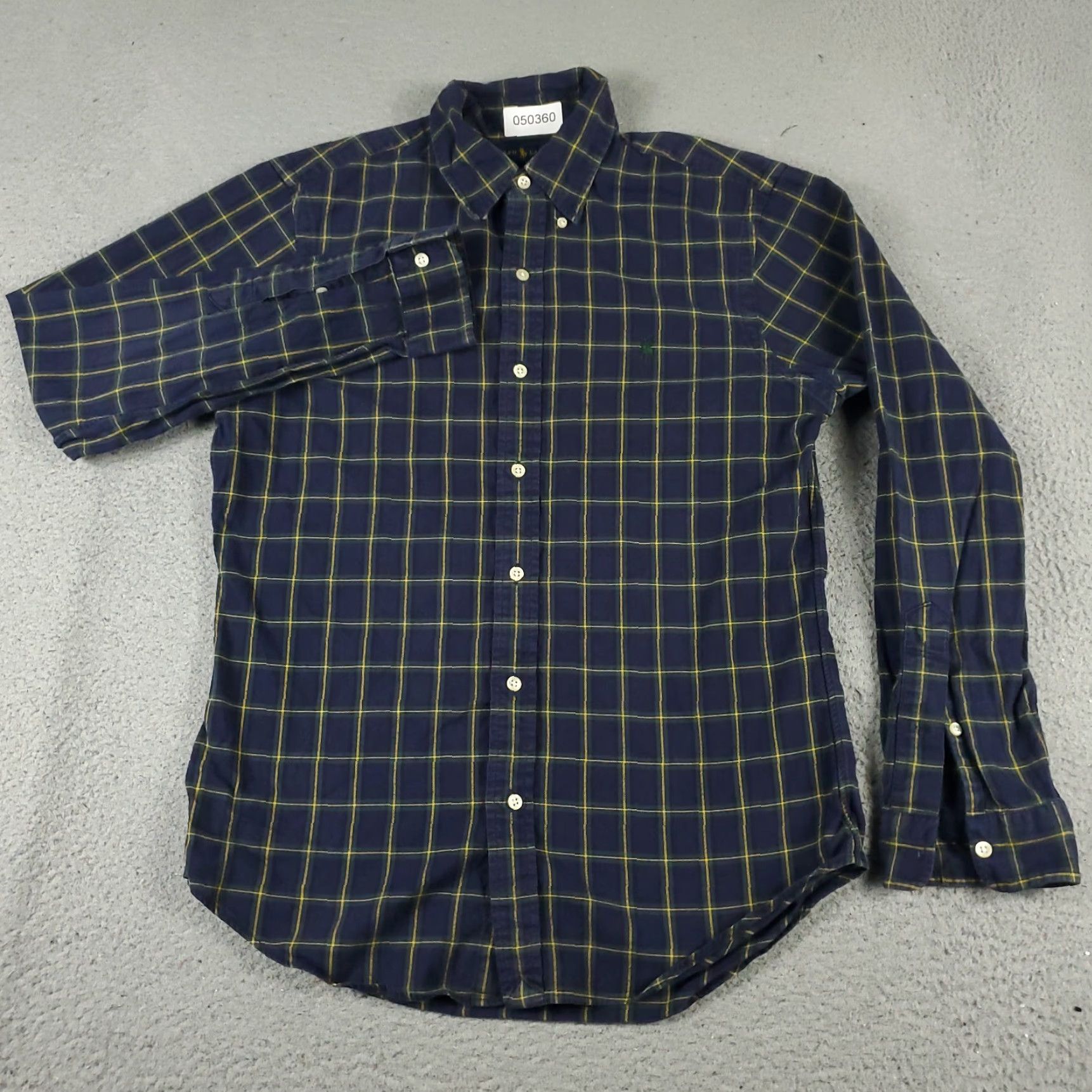 Ralph Lauren Ralph Lauren Mens Medium Blue Check Button-Up Long Sleeve Shirt Casual Size US M / EU 48-50 / 2 - 3 Thumbnail