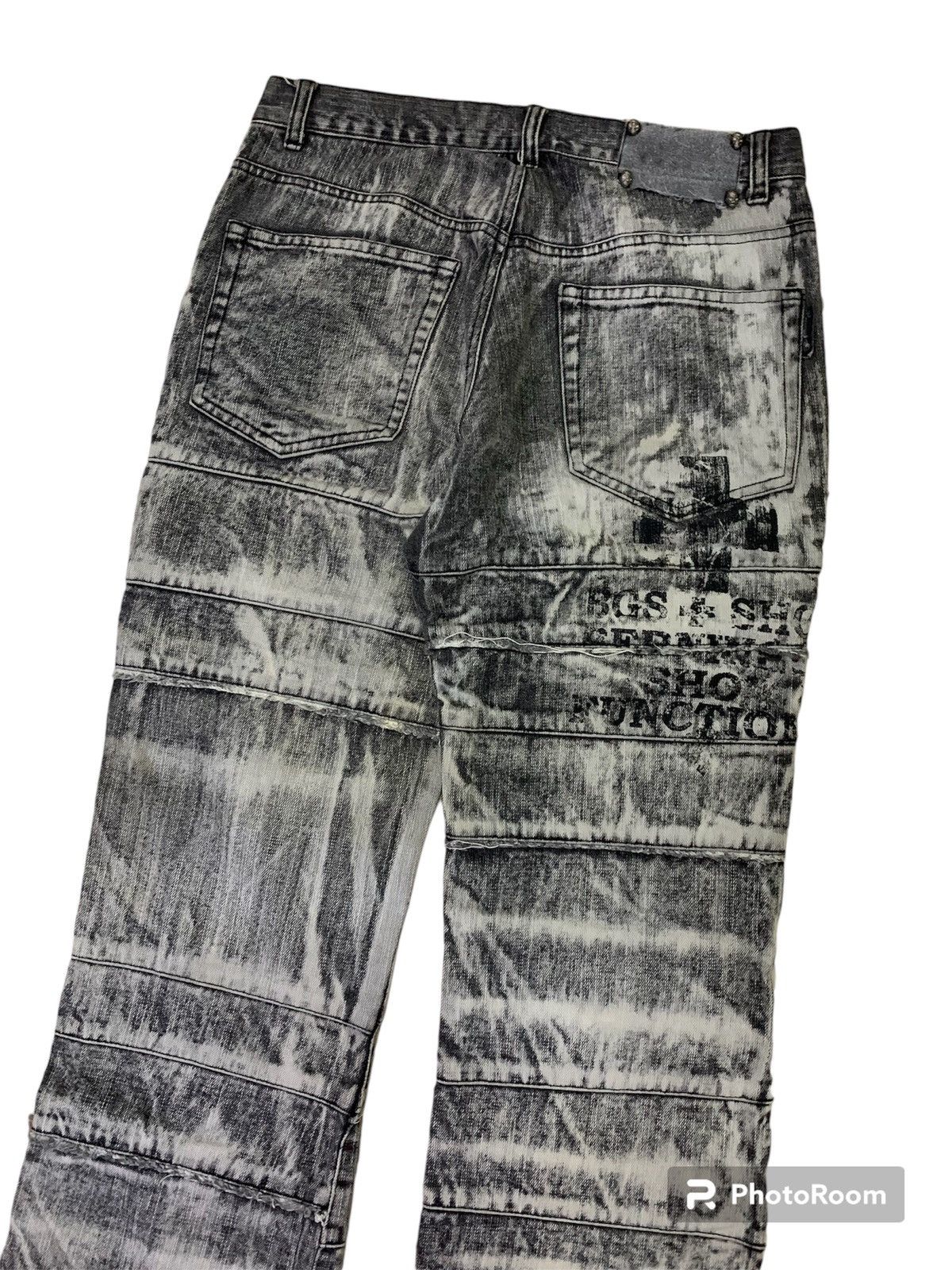 Hysteric Glamour 💥Final💥Avant Garde Bernings Sho Art Hagi Denim Size US 28 / EU 44 - 4 Thumbnail