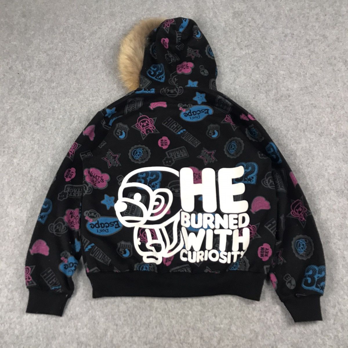 If Six Was Nine × Japanese Brand × Le Grande Bleu (L.G.B.) KEN GTOVE JAPANESE STYLE FUR HOODIES LGB STYLE Size US L / EU 52-54 / 3 - 7 Thumbnail