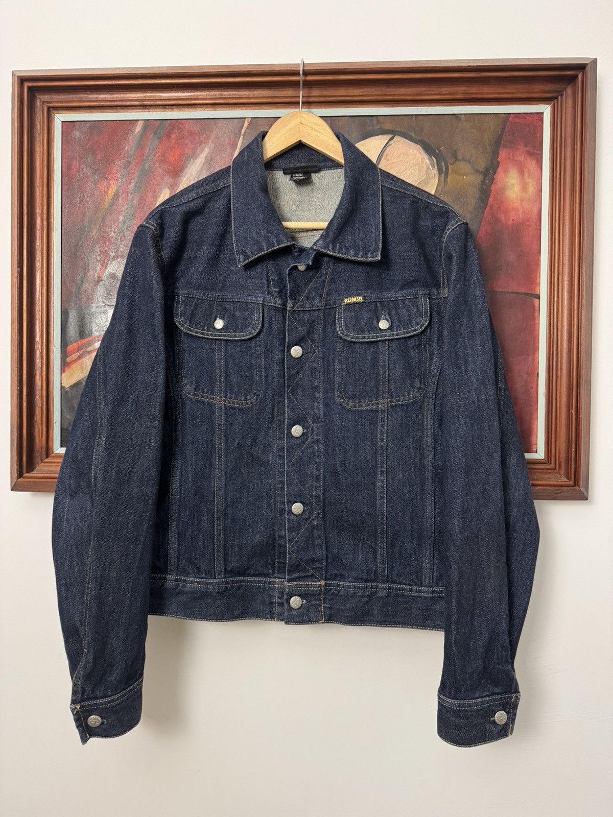 Denim Jacket × Diesel × Vintage Vintage Y2k 00s Archive