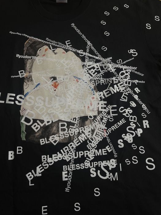 Supreme Supreme Bless Observed In A Dream Tee Black | Grailed