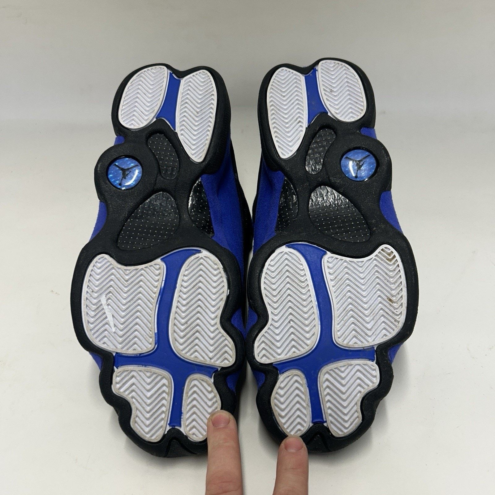 Jordan Brand Nike Air Jordan 13 Retro OG “Hyper Royal Black” 414571-040 Size US 11 / EU 44 - 7 Thumbnail