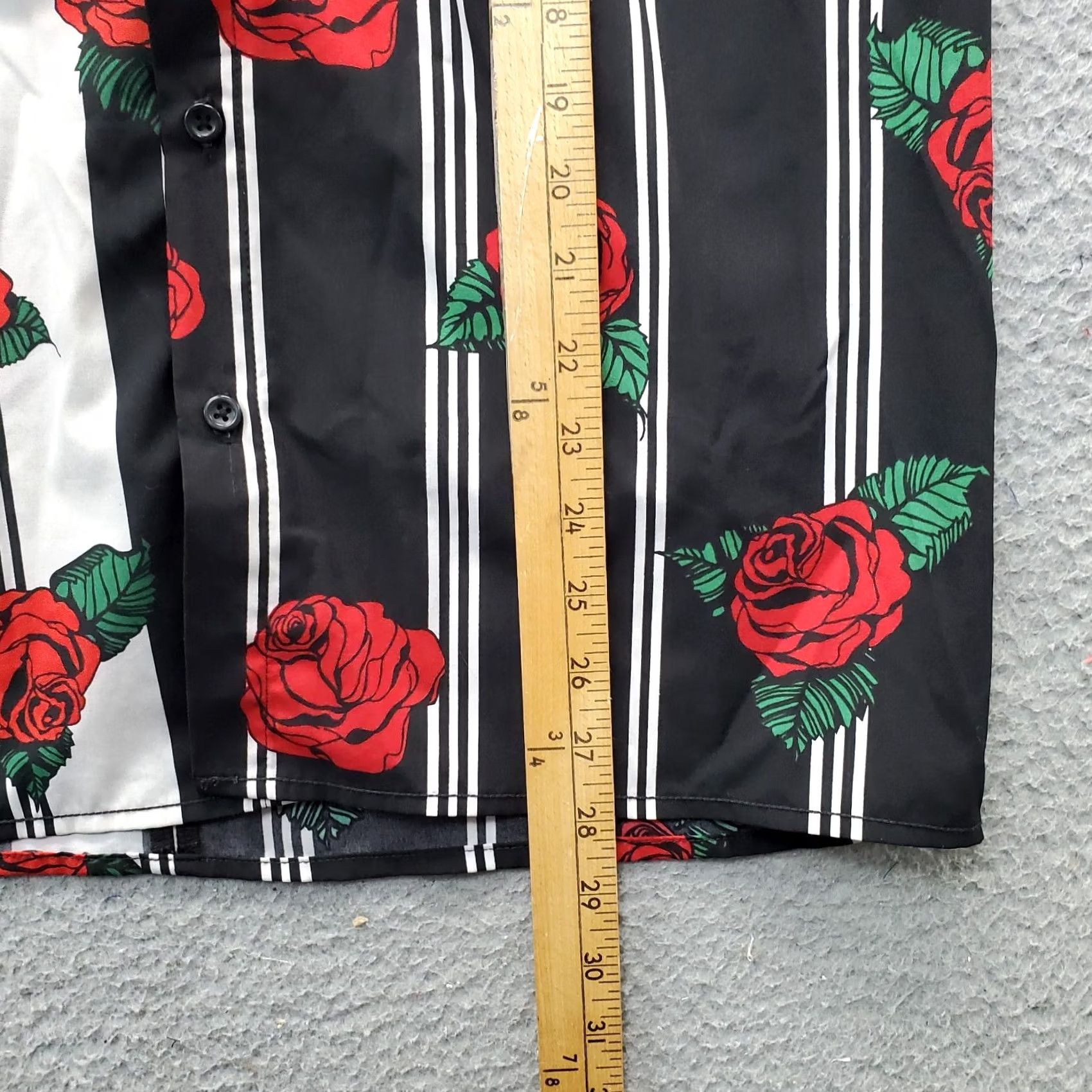 Vintage Drill Clothing Mens S Multi Flower Print Stretch Button-Down Shirt Size US S / EU 44-46 / 1 - 3 Thumbnail