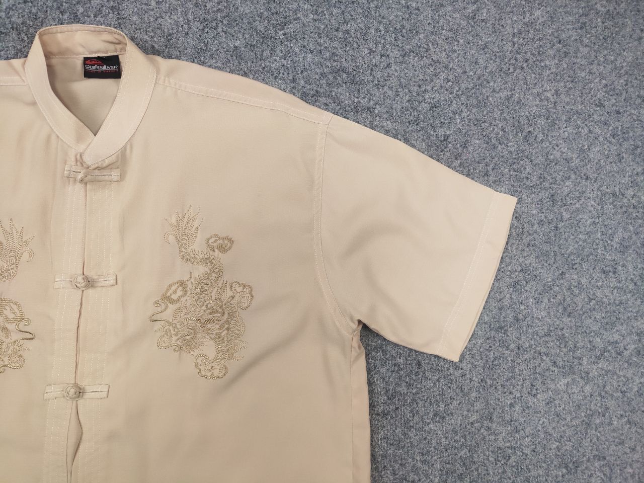 Quiksilver Vintage Quiksilver Traditional Chinese Dragons Logo Shirt Size US XL / EU 56 / 4 - 3 Thumbnail