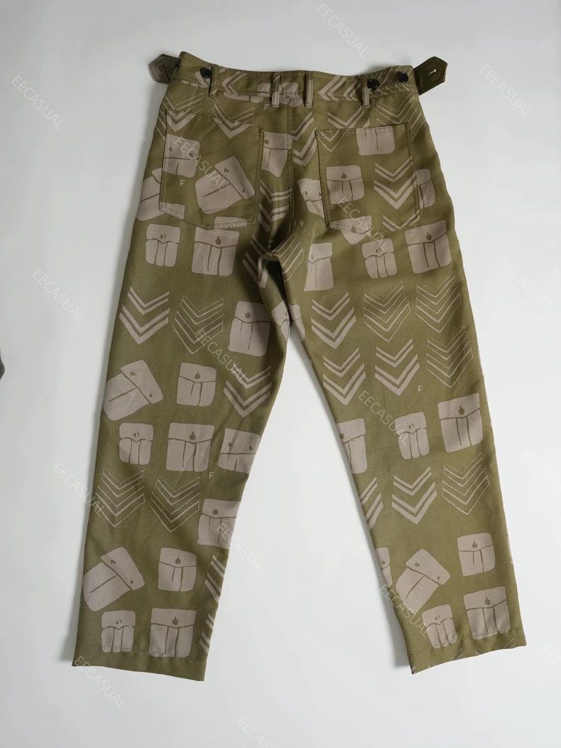 Comme des Garcons Comme Des Garcons size S Army green slacks Size 24" / US 00 / IT 34 - 2 Thumbnail
