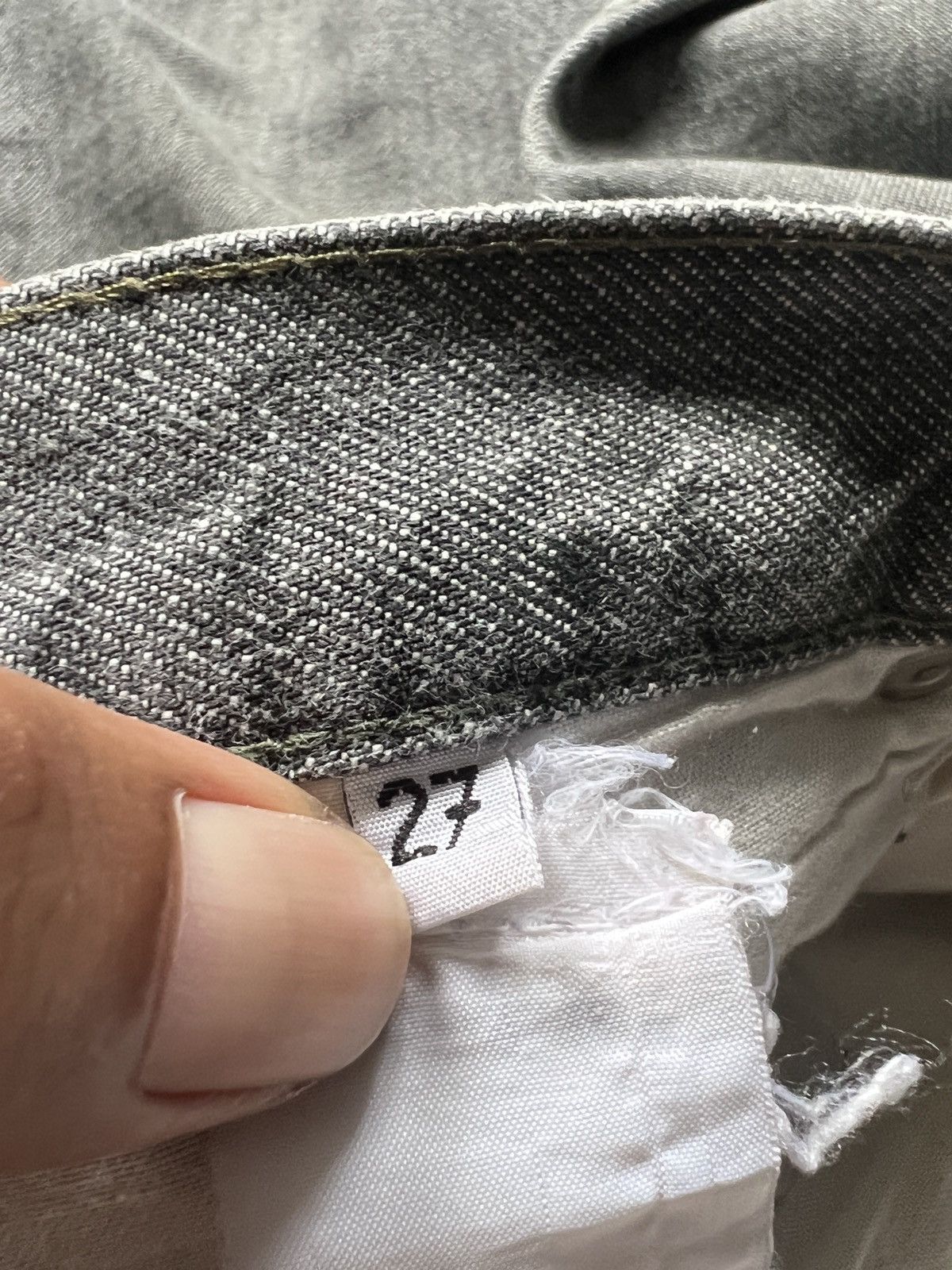 Helmut Lang 1999 Helmut Lang Italian Cut Washed Denim Size US 30 / EU 46 - 11 Thumbnail