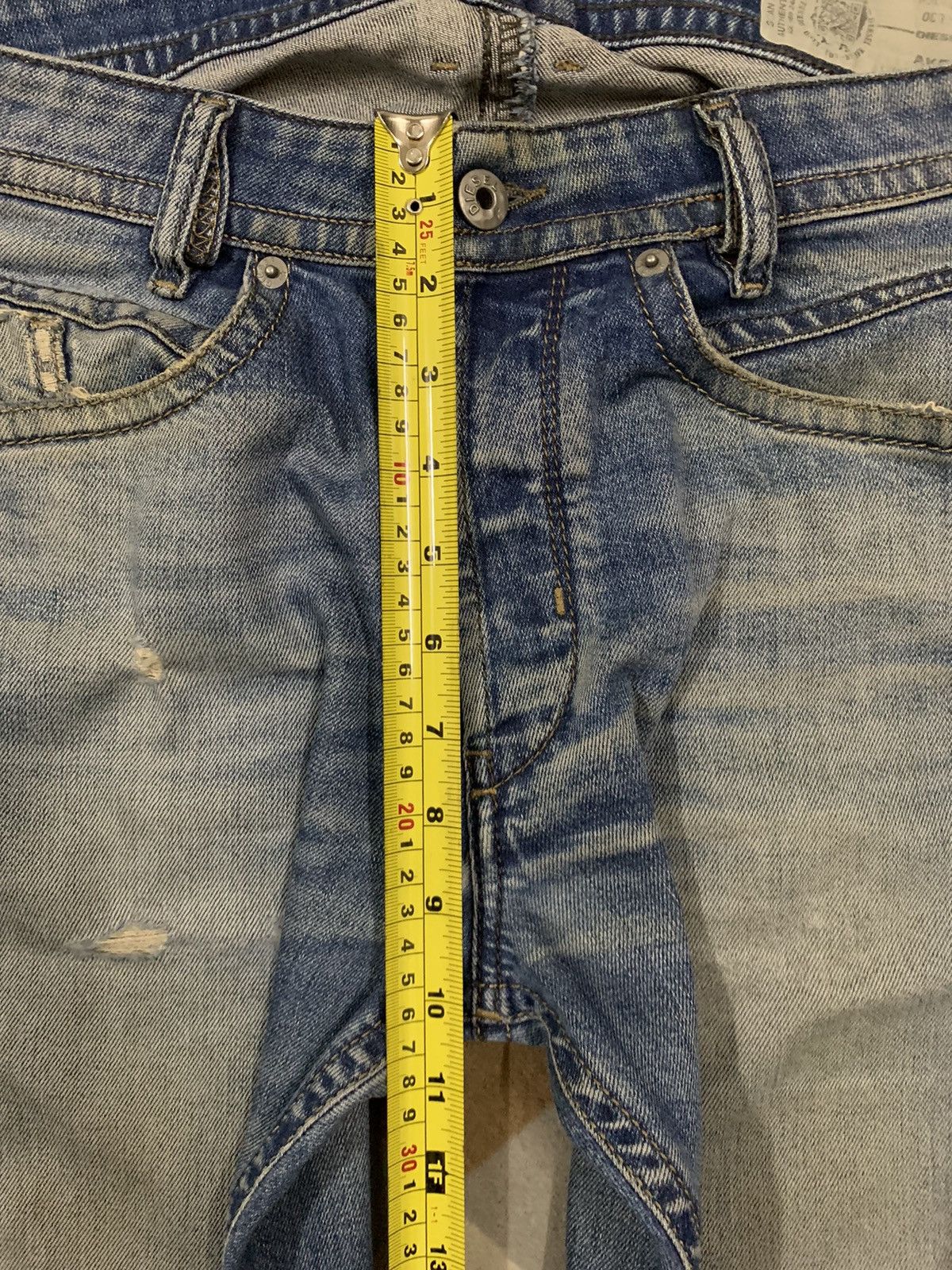 Diesel Diesel Industry Akee Mud Wash Distressed Grunge Jeans Size US 32 / EU 48 - 19 Thumbnail